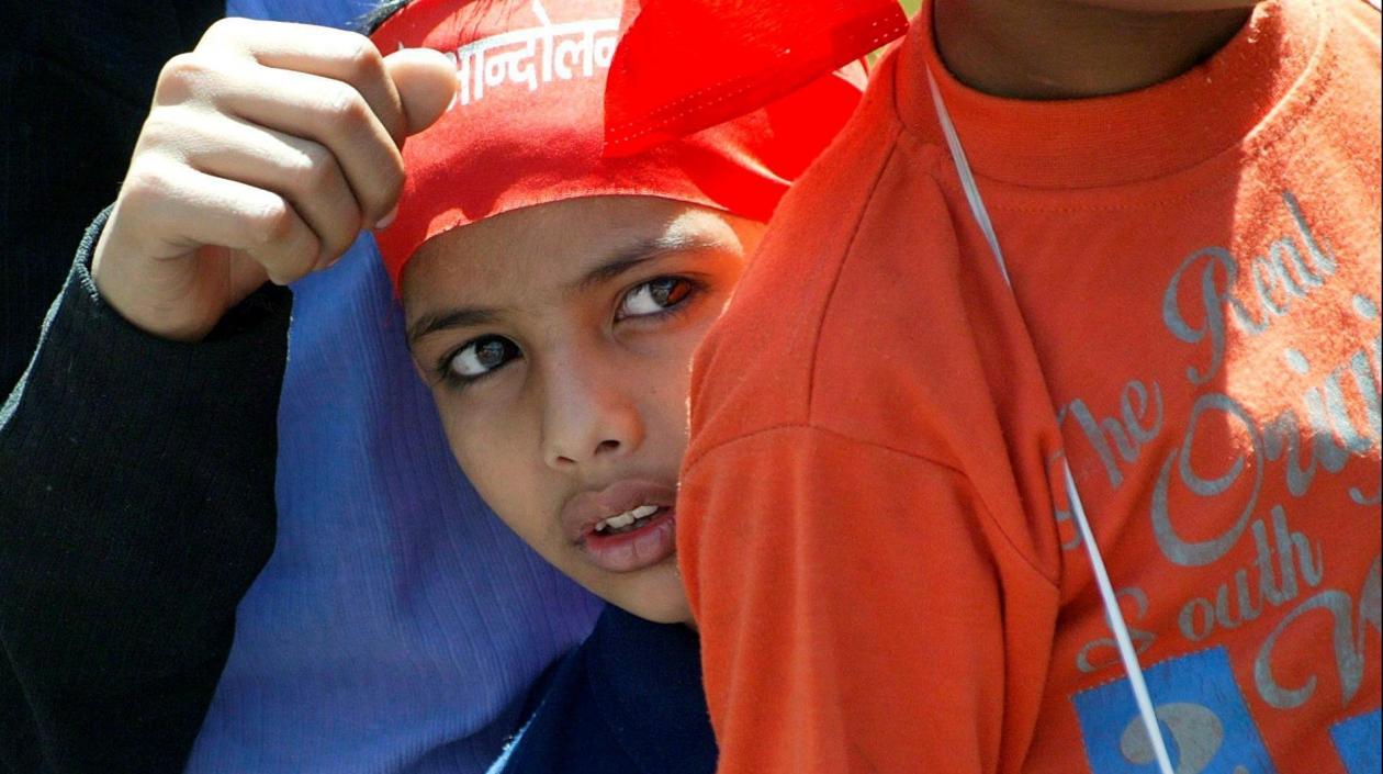 Niños sin educación.