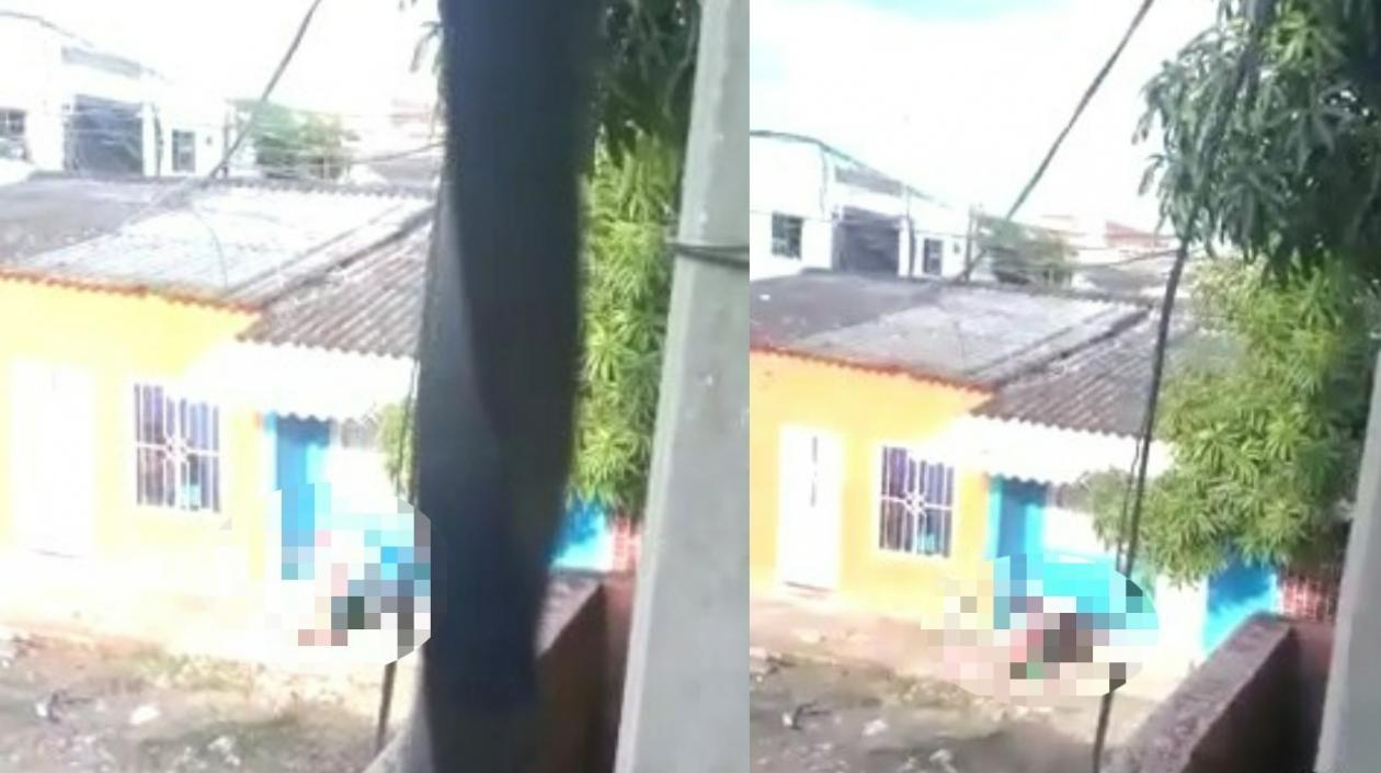 Imágenes de la riña en Nuevo Milenio.