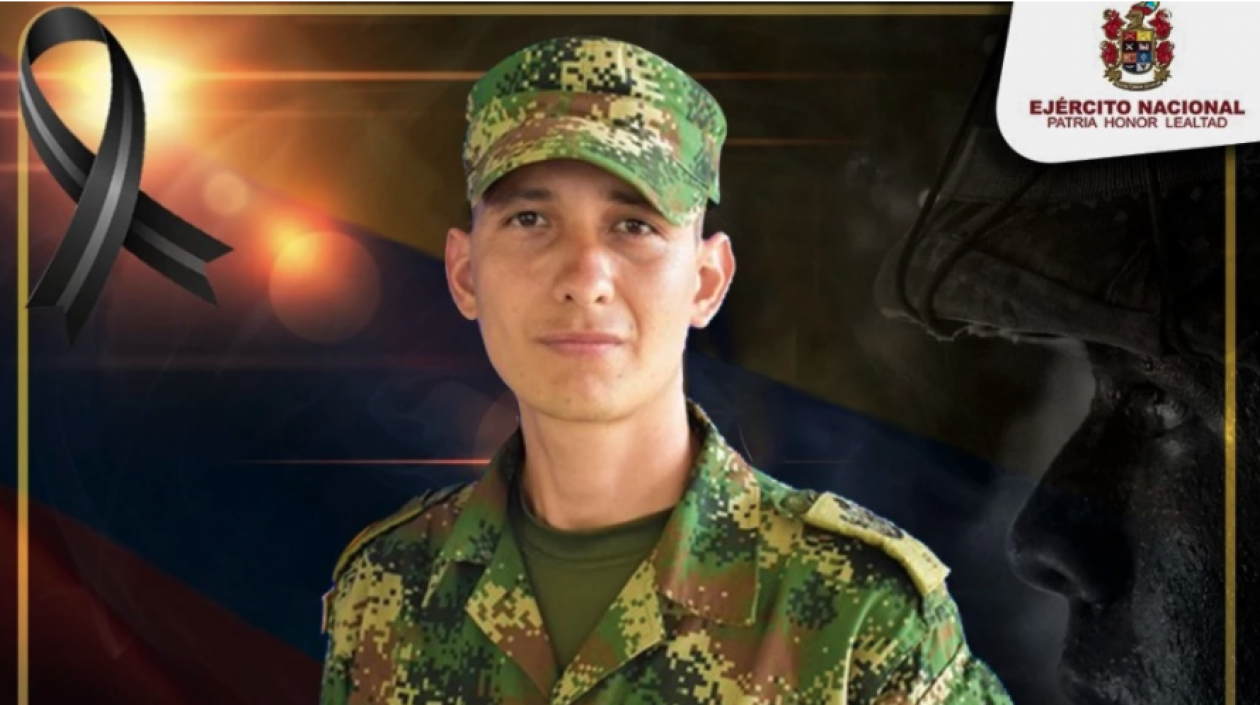 El soldado asesinado John Jairo Cuéllar Llanos.