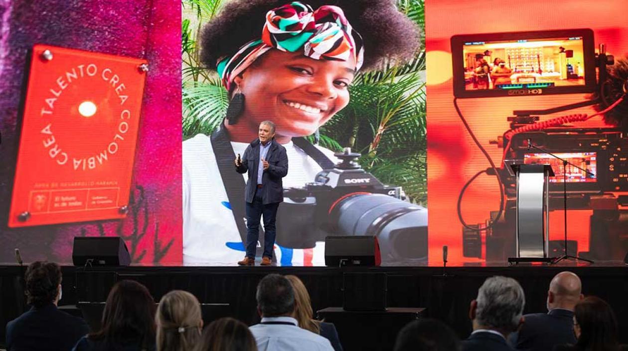 El Presidente de la República, Iván Duque.