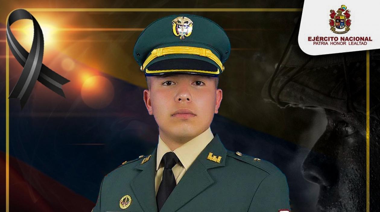 Subteniente Cristian Sebastián Calderón Jiménez fue hallado muerto.