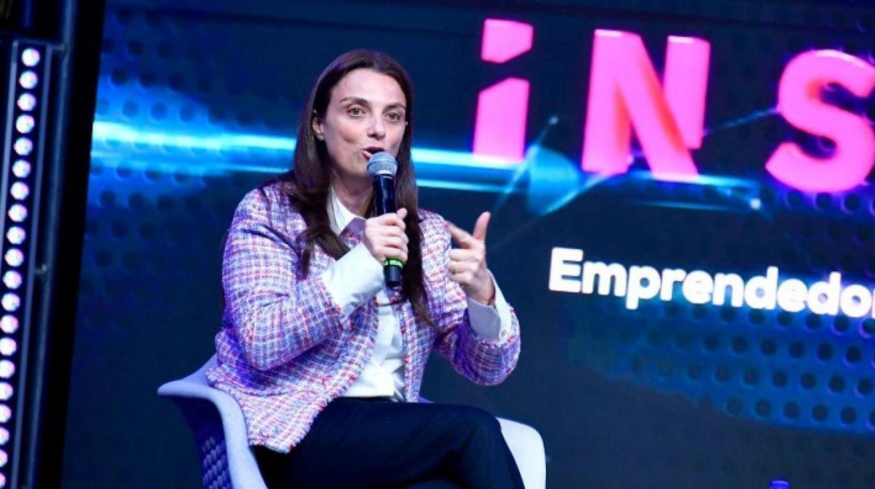 La Ministra de las TIC, Karen Abudinen.