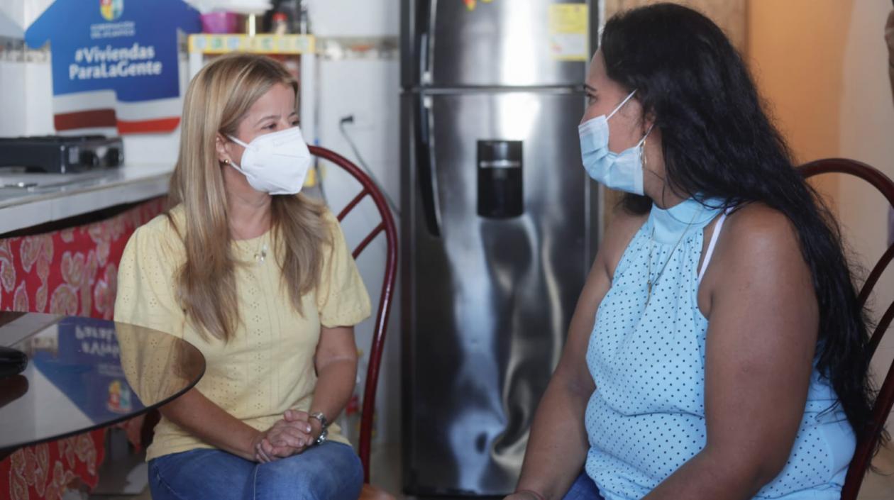 La Gobernadora del Atlántico, Elsa Noguera.