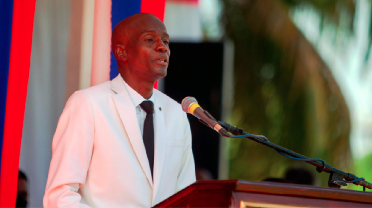 El presidente Jovenel Moise.