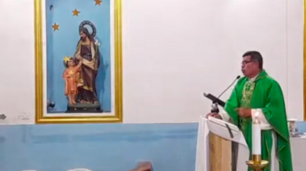 El sacerdote de Natagaima (Tolima), Ricardo Zabala.