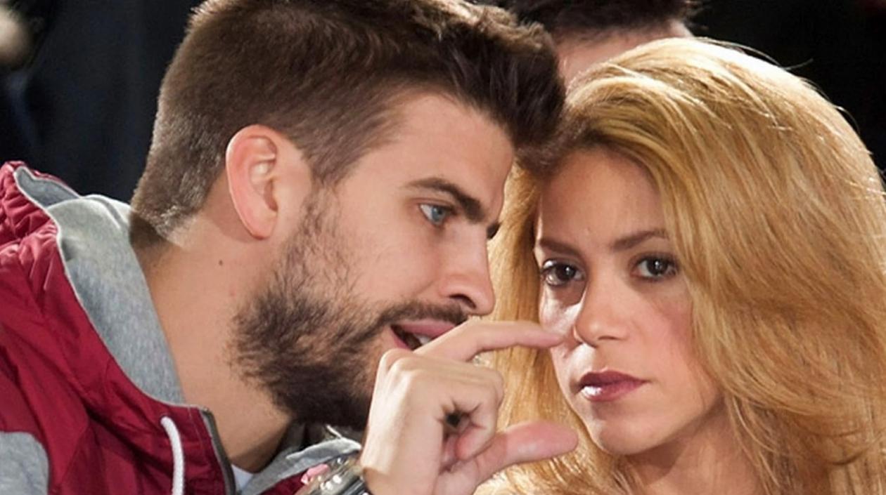 Gerard Piqué y Shakira. 