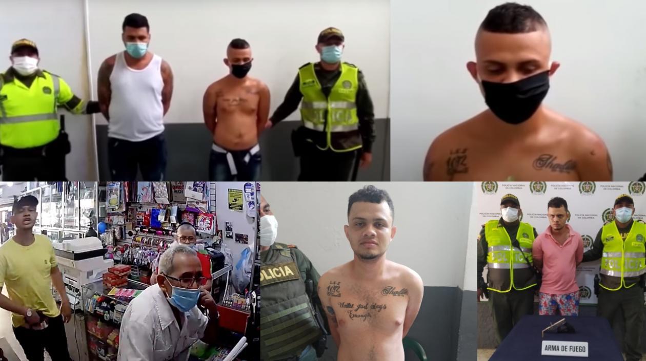 Las imágenes de Jordis Esteban Oñate Cárdenas, alias 'Jordi'.