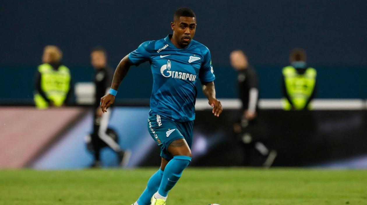 Malcom, jugador brasileño del Zenit. 