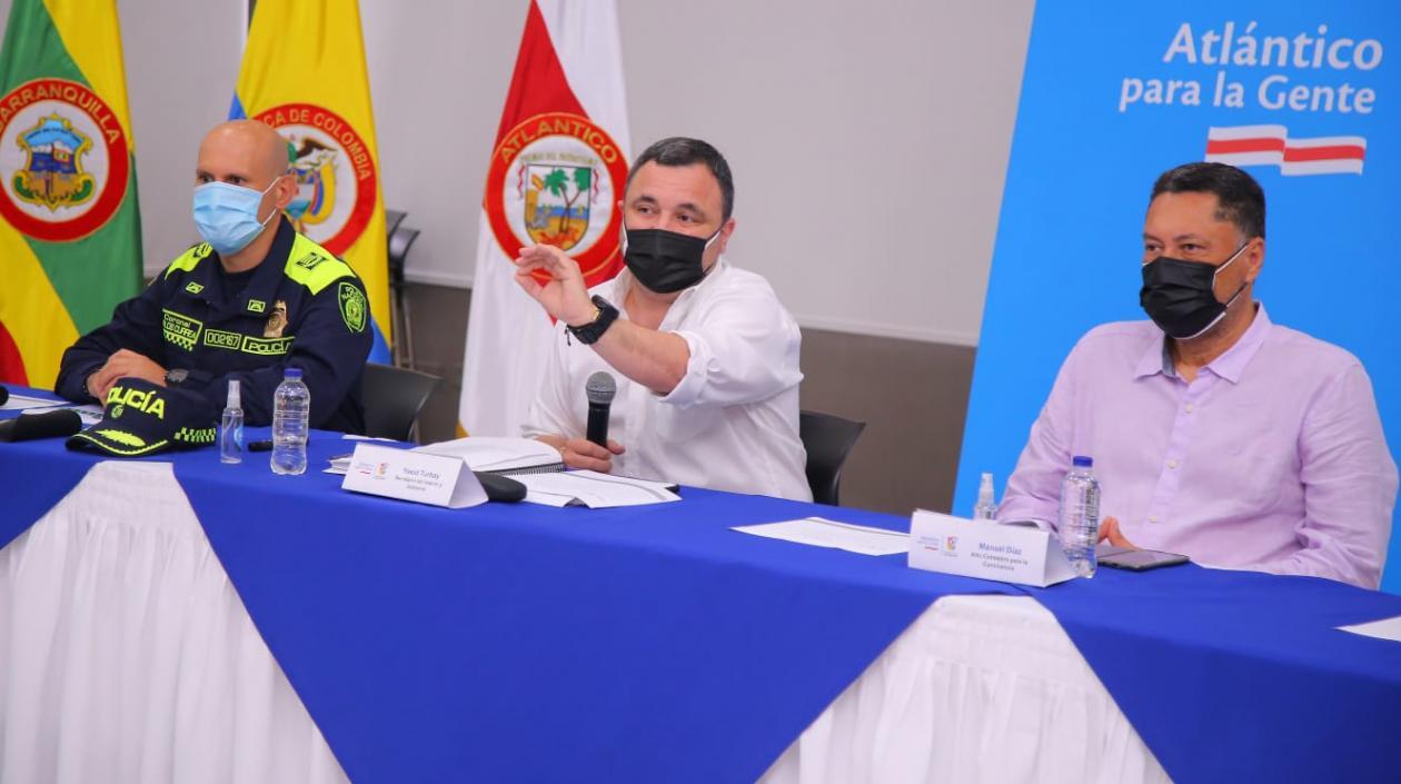 El secretario de Interior y Gobierno del Atlántico, Yesid Turbay. 