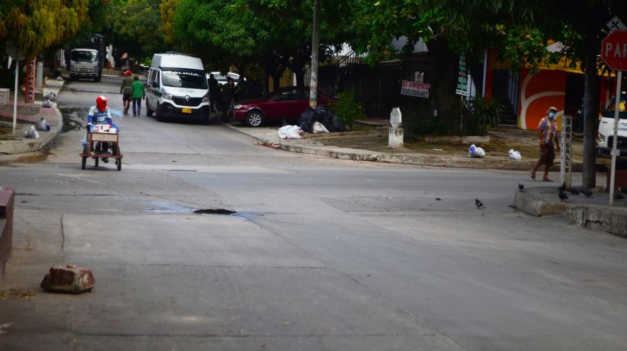 Lugar de los hechos.