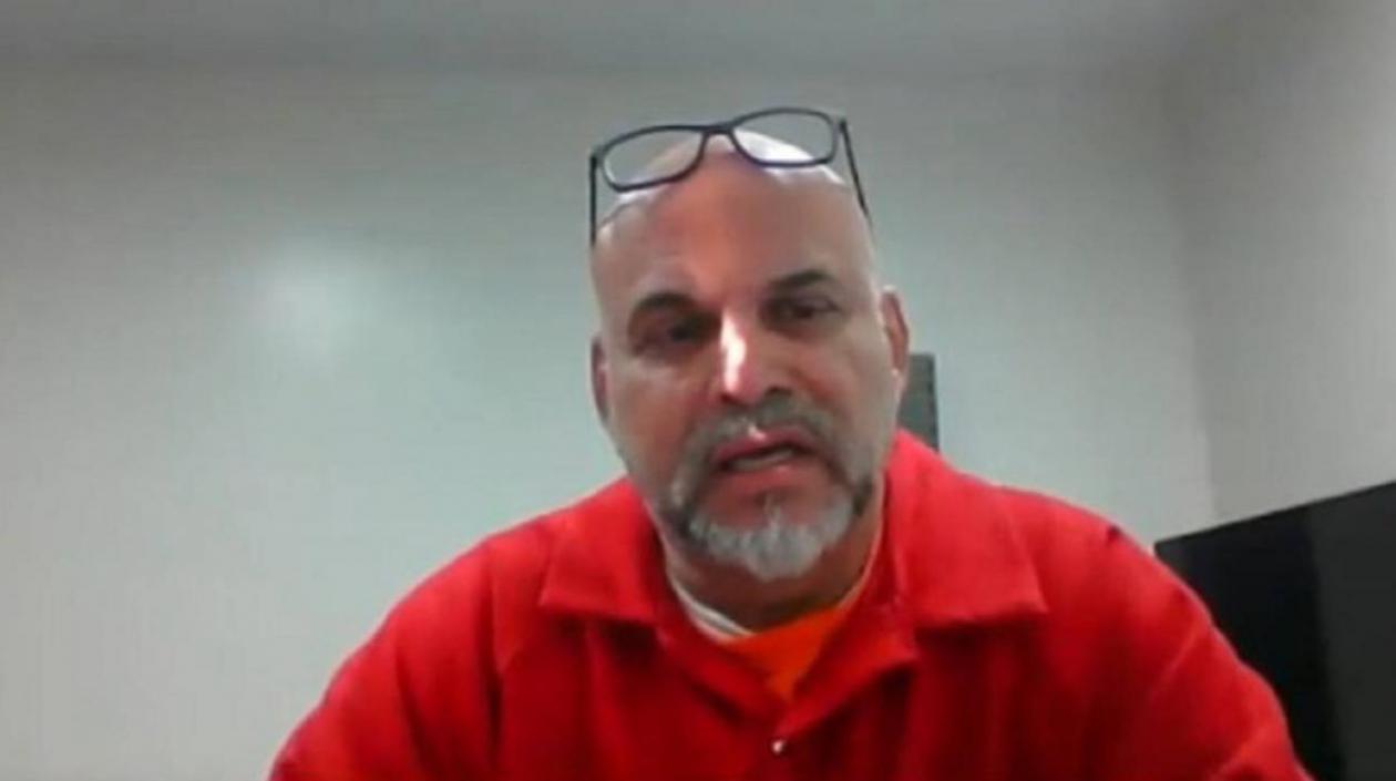 El exjefe paramilitar Salvatore Mancuso.