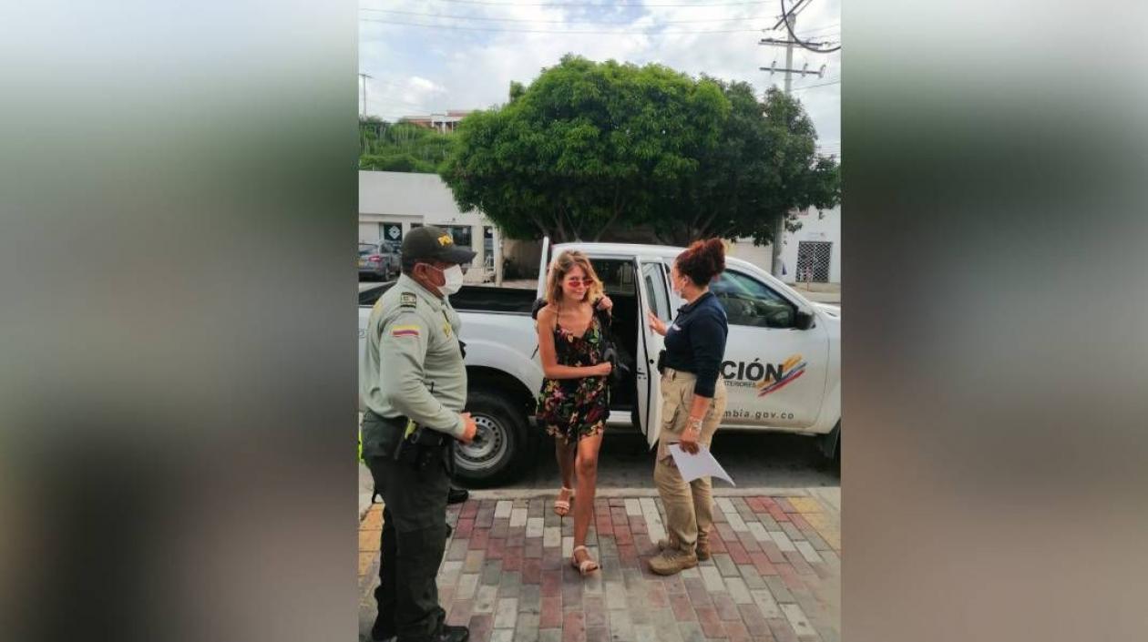 La joven polaca Julia Weronika Rega.