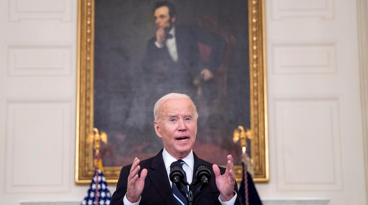 El presidente de Estados Unidos, Joe Biden