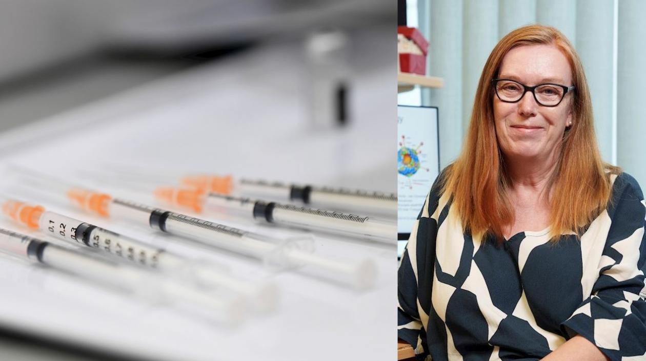 La científica Sarah Gilbert.