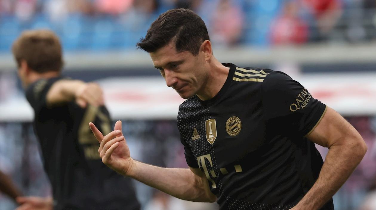 El polaco Robert Lewandowski.