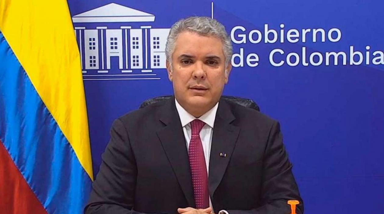 El Presidente de la República, Iván Duque.