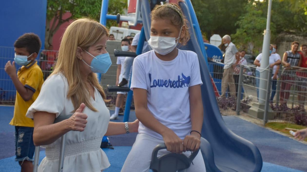 La Gobernadora del Atlántico, Elsa Noguera.