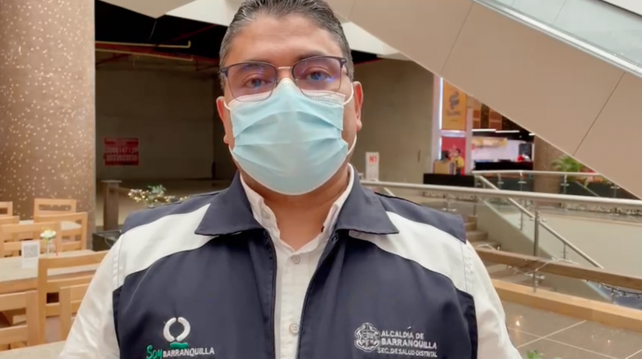 El secretario distrital de Salud, Humberto Mendoza Charris.