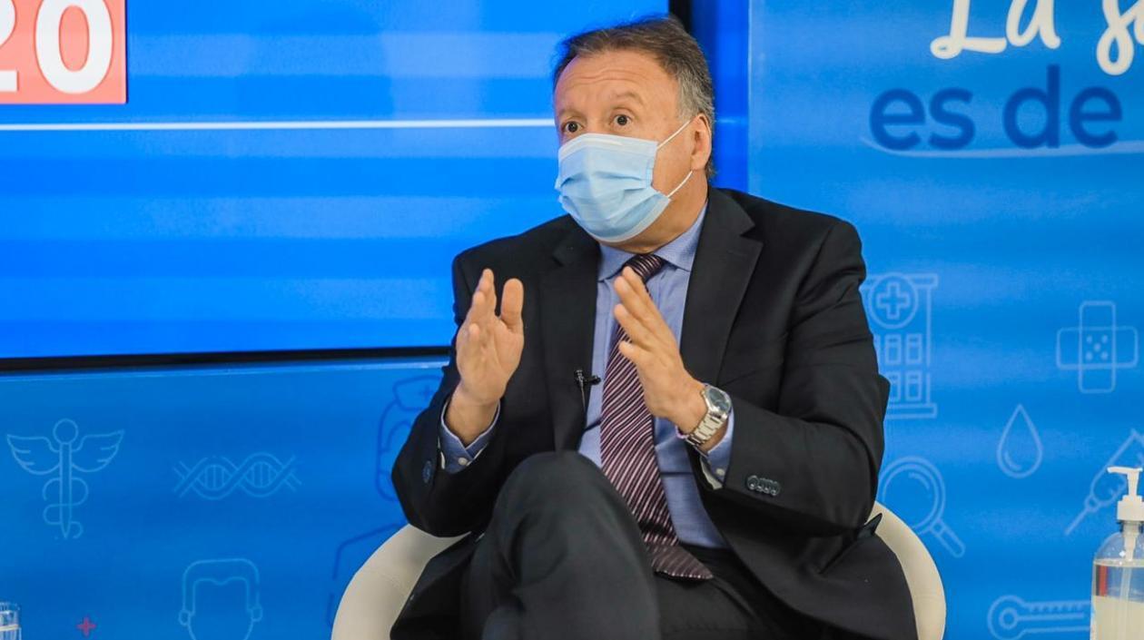 Luis Alexander Moscoso, viceministro de Salud Pública.