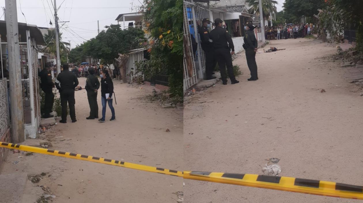 El joven falleció en el mismo lugar de los hechos. 