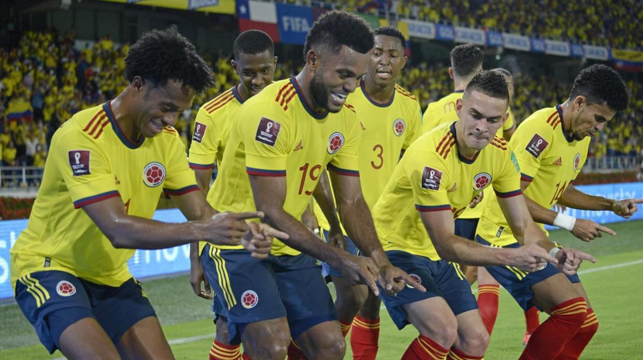 Imagen del partido ante Chile.