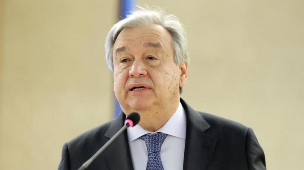 El secretario general de Naciones Unidas, António Guterres.