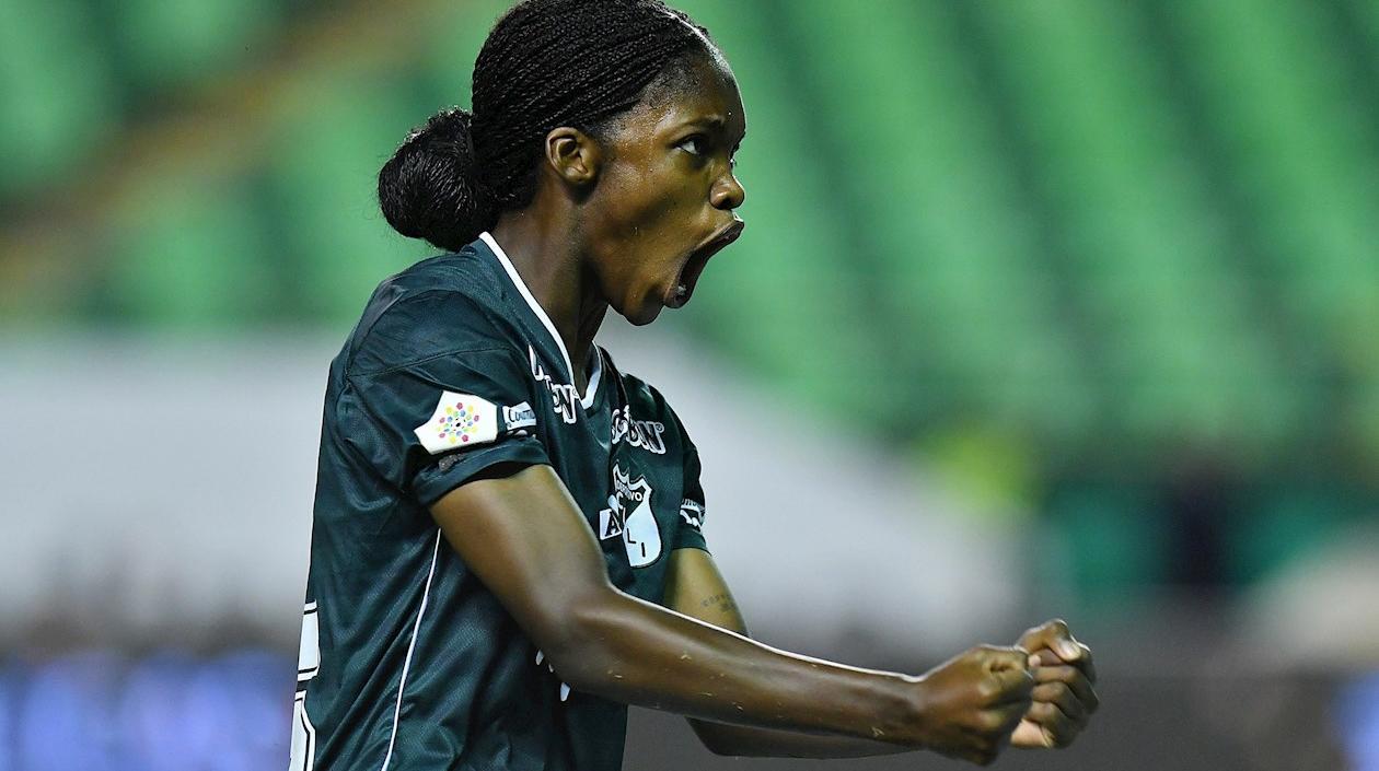 La jugadora Linda Caicedo del Cali.