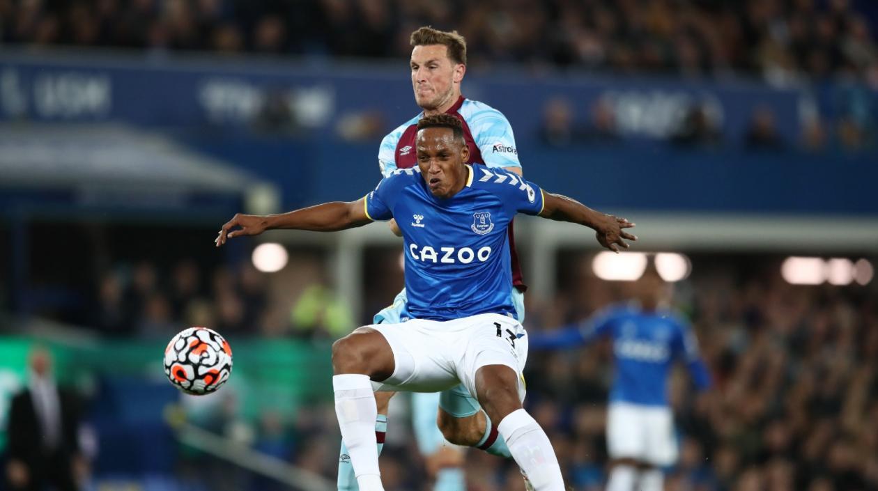 El colombiano Yerry Mina.