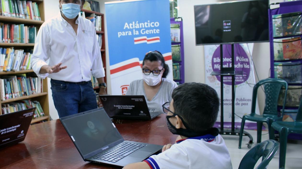 El piloto inició con un grupo de 20 niños y jóvenes de Sabanagrande y tendrá una duración de cuatro semanas.