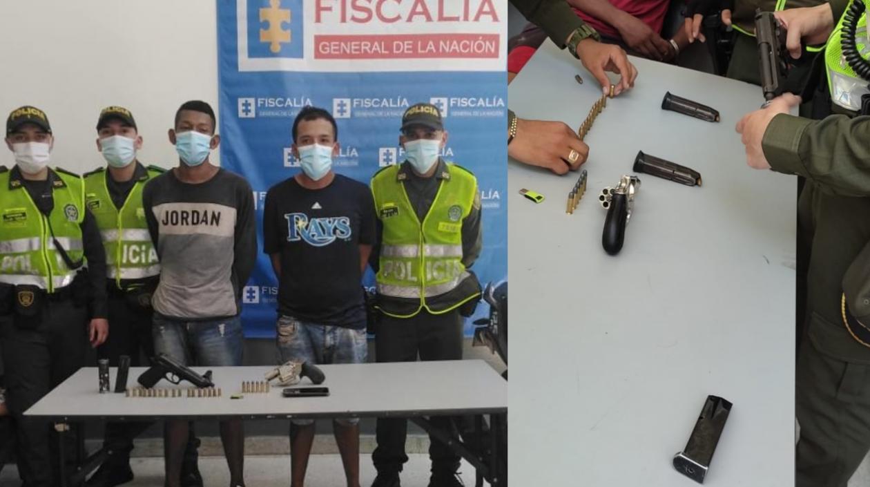 Héctor Ramón Azuaje González y Jesús Manuel Tapia Morelo.