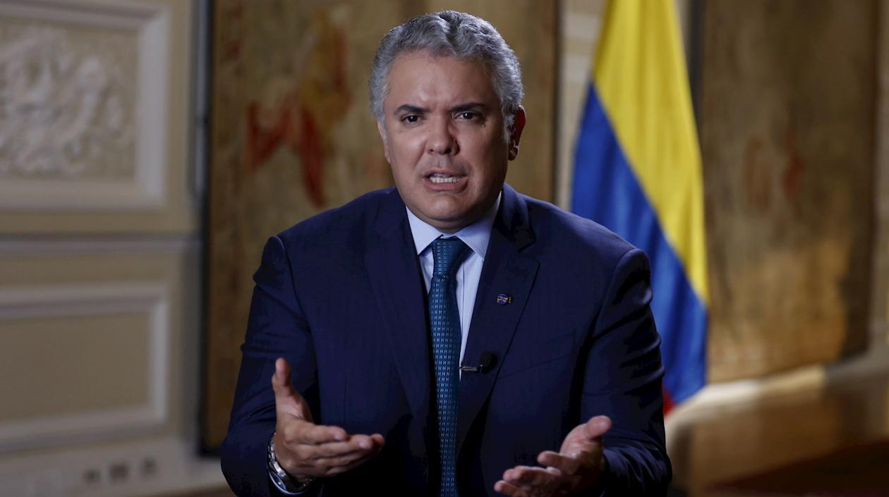 El Presidente de la República, Iván Duque.