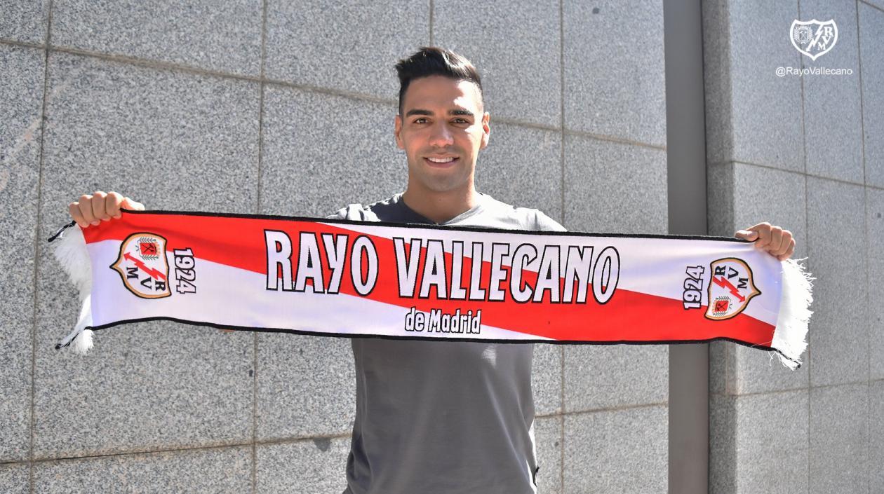 El colombiano Radamel Falcao García.