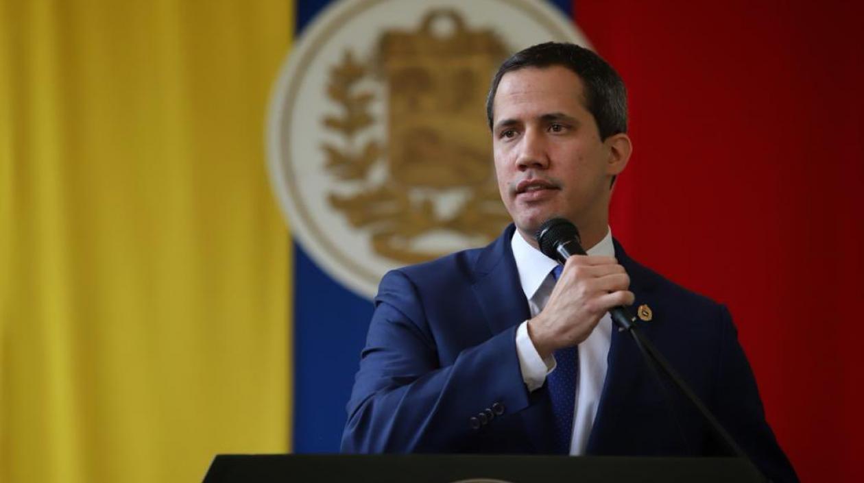El líder opositor de Venezuela Juan Guaidó.