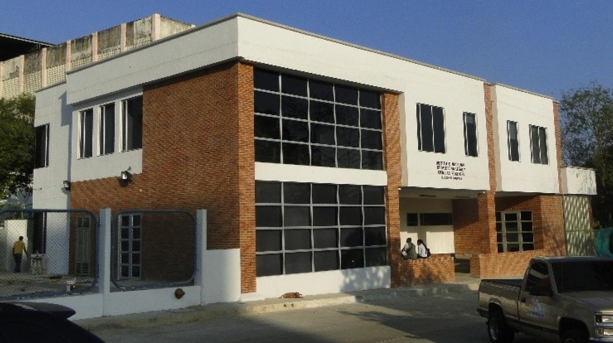 El cuerpo de la niña fue llevado a Medicina Legal, en Cartagena. 