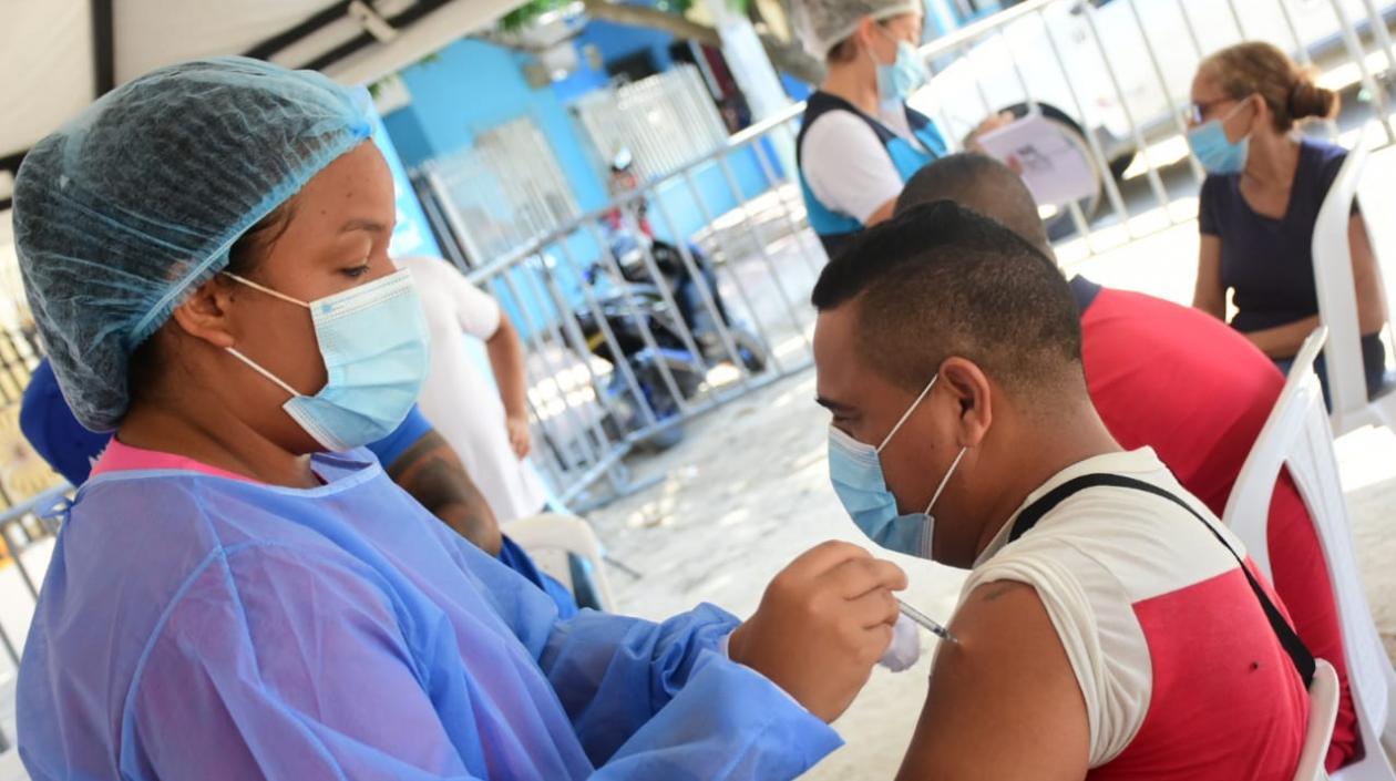 Vacunación contra el Covid-19 en Atlántico