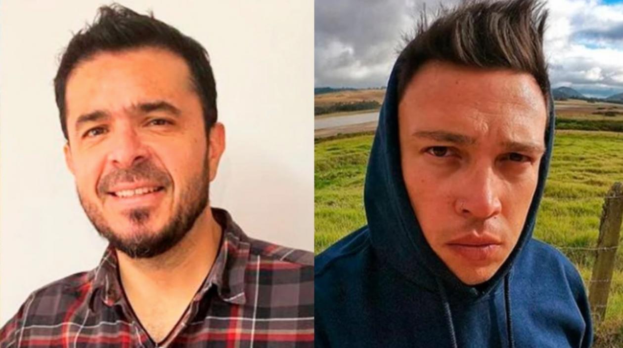 Comediantes Diego Camargo y Tato Devia.