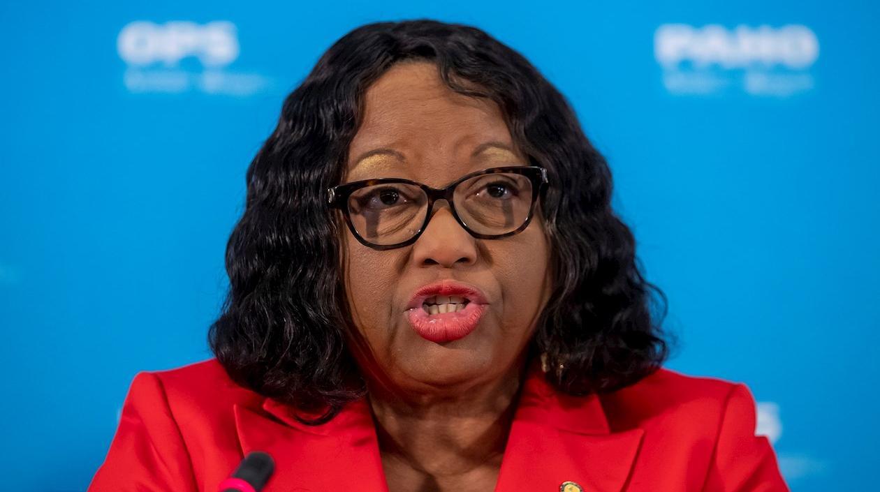 La directora de la OPS, Carissa Etienne.