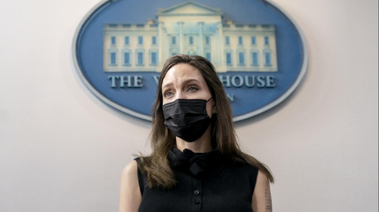 La actriz estadounidense Angelina Jolie.