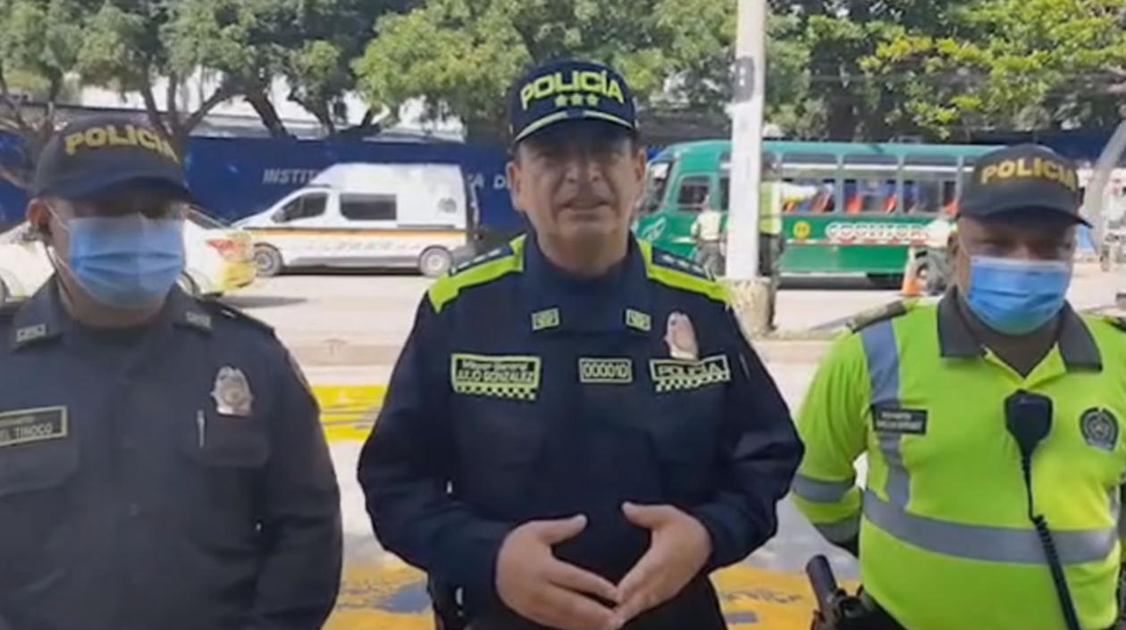 Mayor General Julio César González. 
