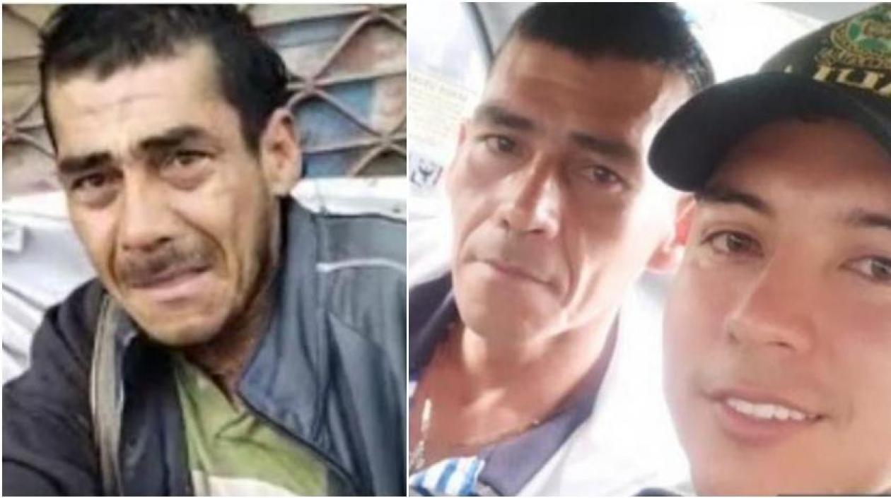 Fabio y el agente de Policía, Ángel Rincón.