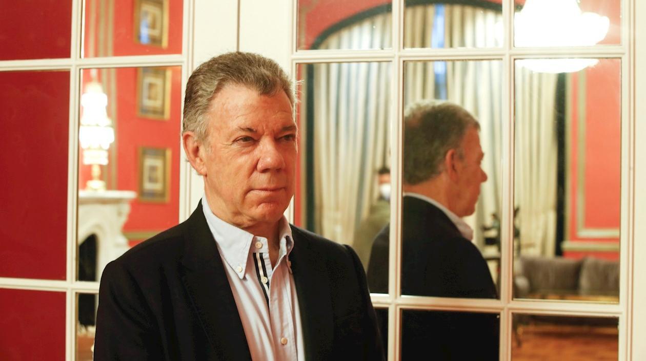 El expresidente Juan Manuel Santos.