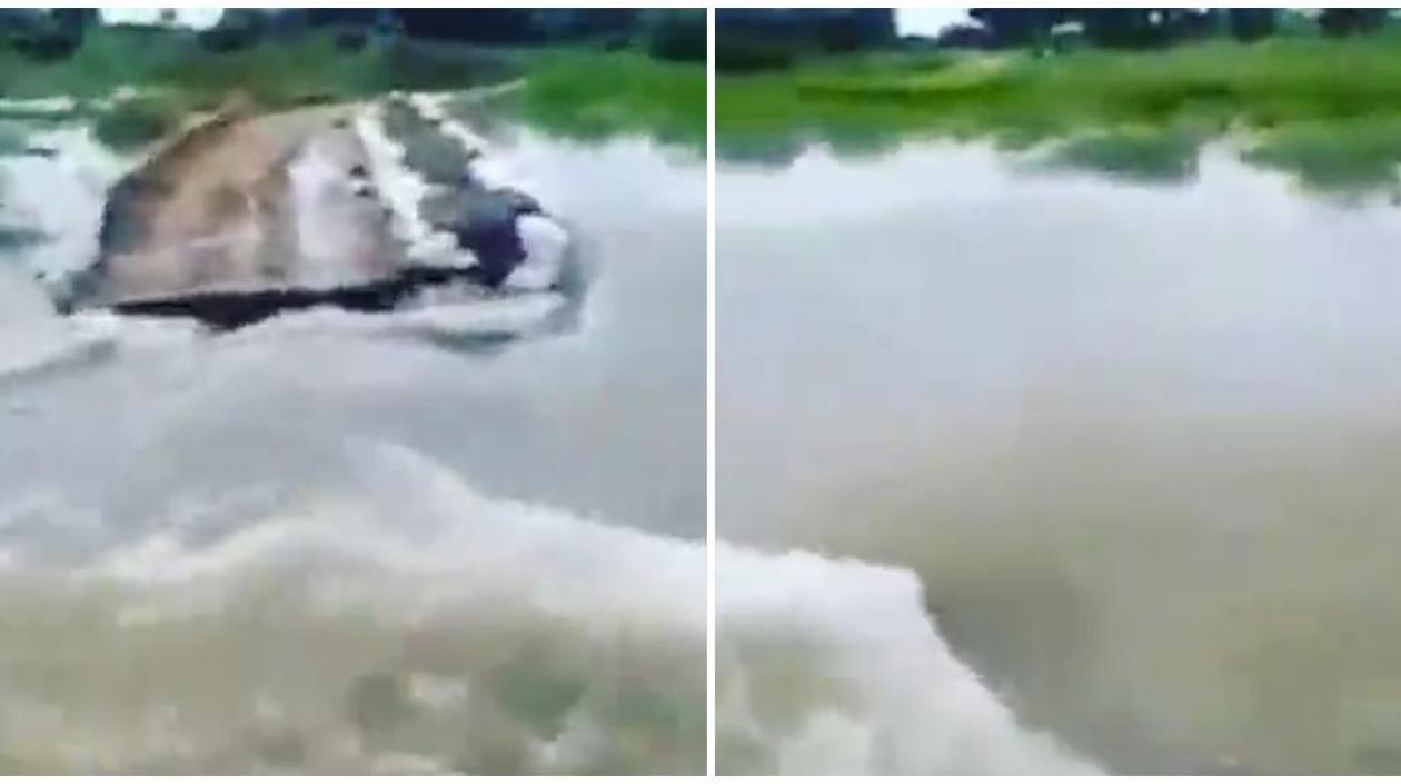 Imagen de la inundación.