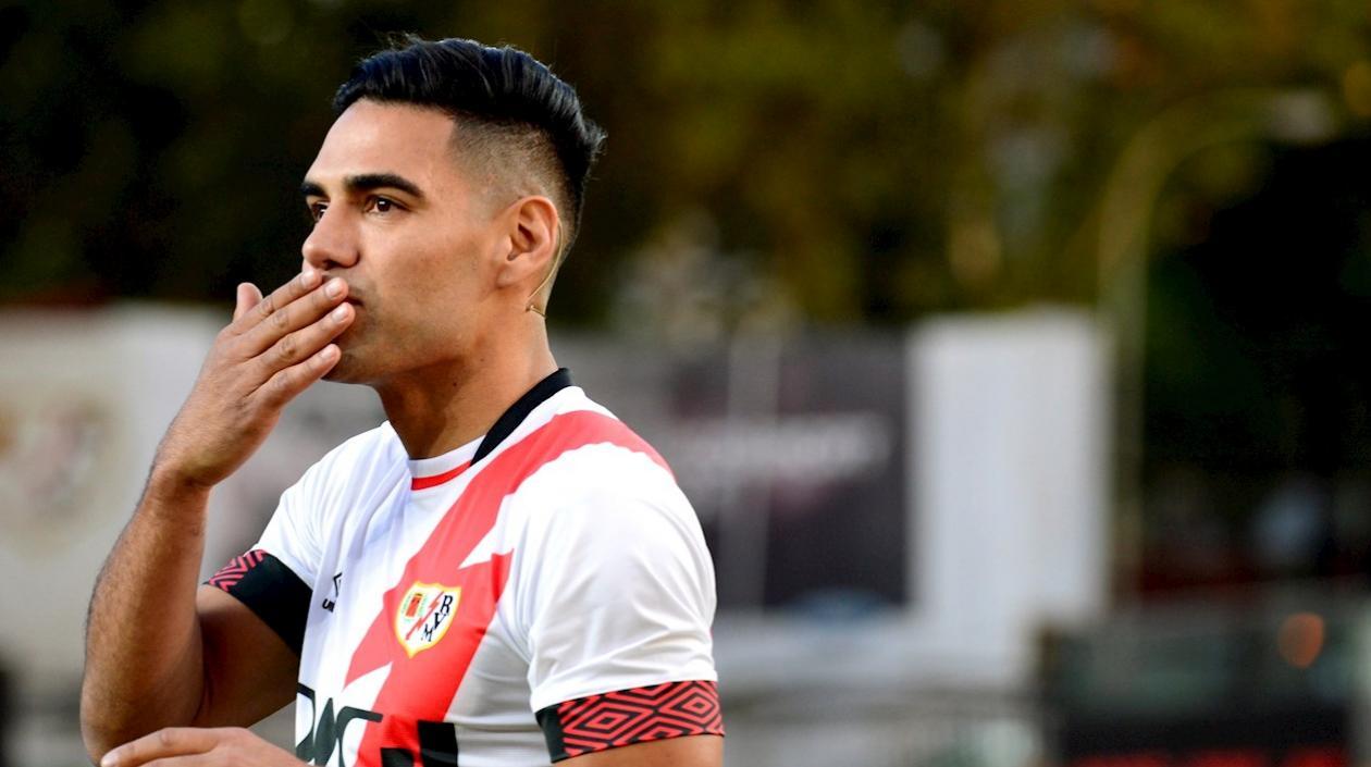 El delantero colombiano Radamel Falcao.