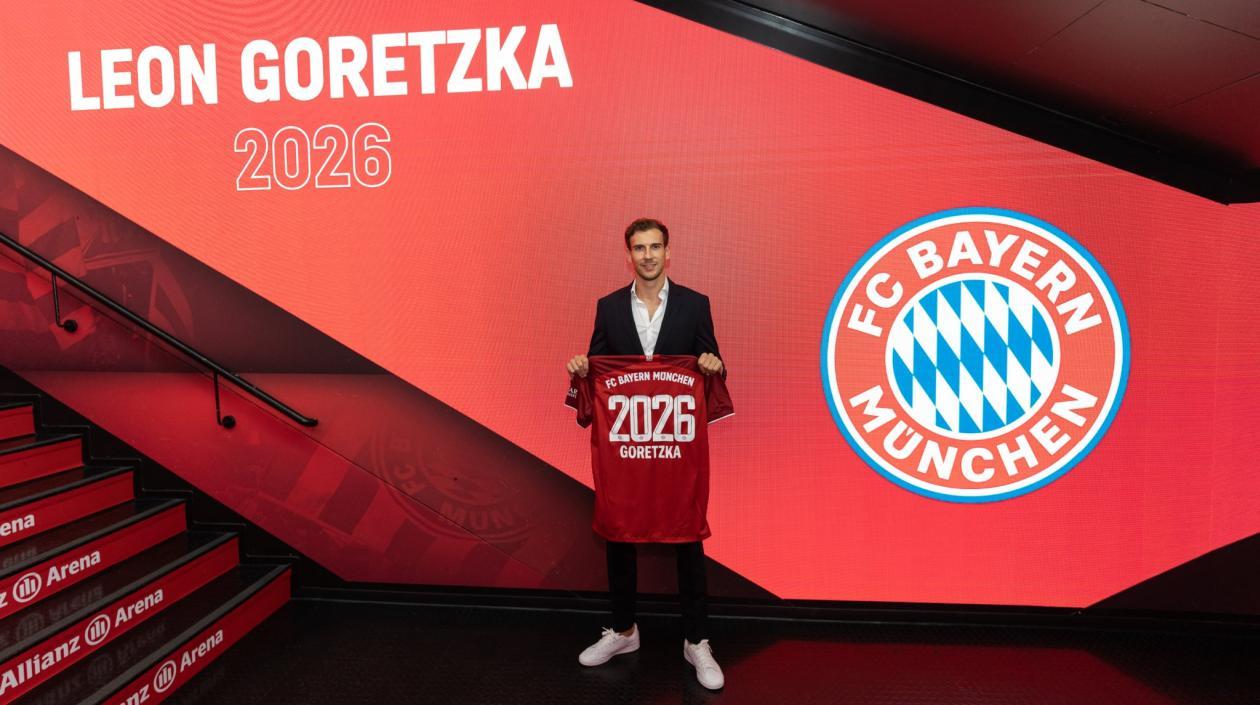 El internacional alemán Leon Goretzka.