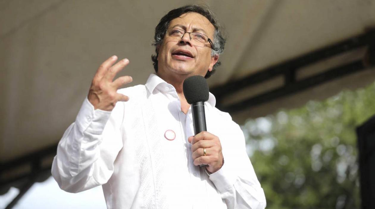 Gustavo Petro, líder de Colombia Humana.