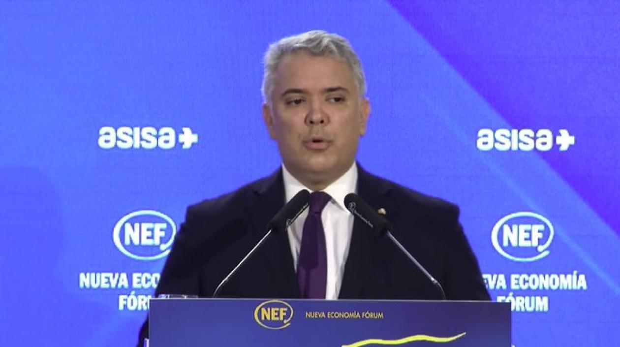 Iván Duque, presidente de Colombia.