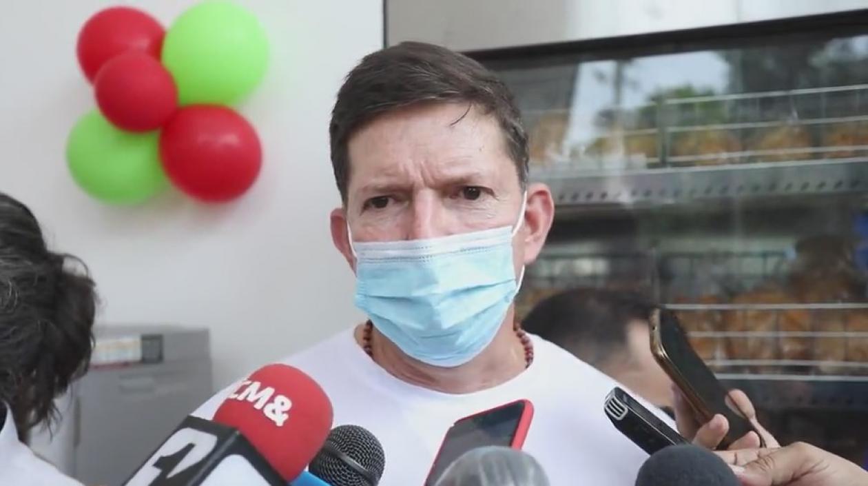 Wilson Ruíz, Ministro de Justicia. 