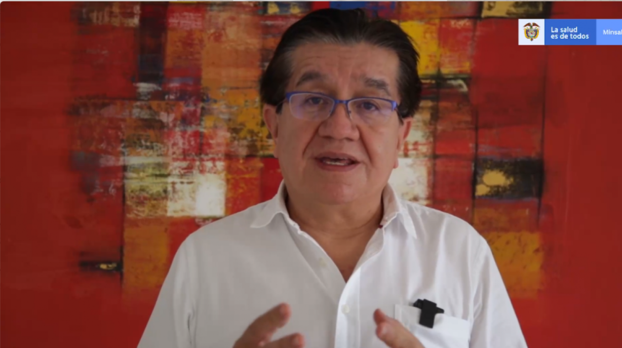 Fernando Ruiz, ministro de Salud de Colombia.