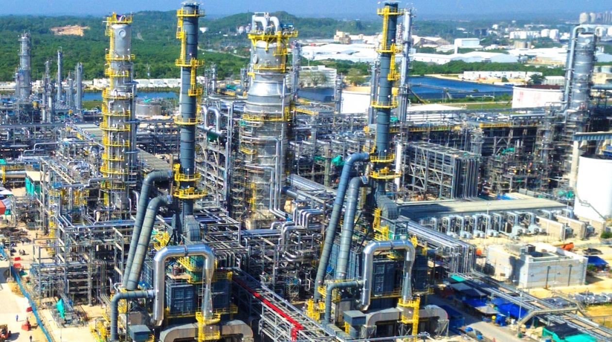 Planta de Reficar en Cartagena.