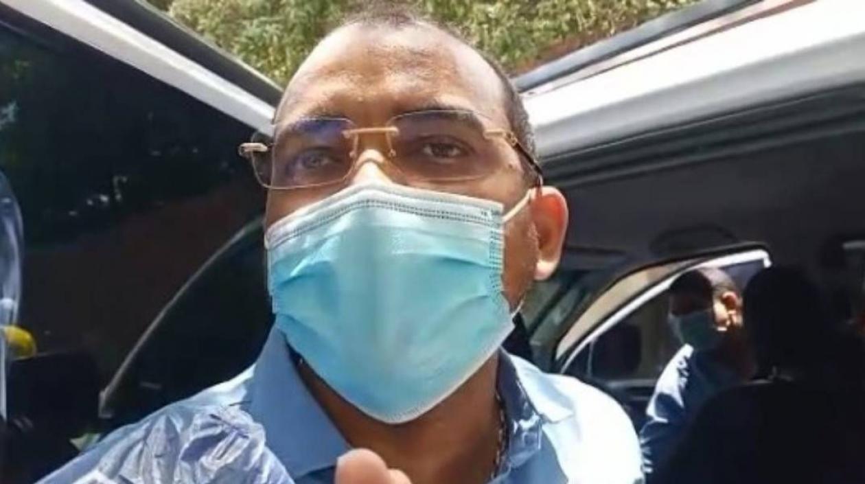 Álex Fernández, abogado de Enrique Vives Caballero.